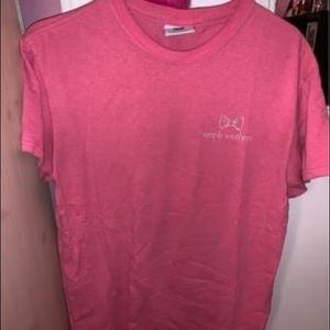 Simply Southern pink shirt